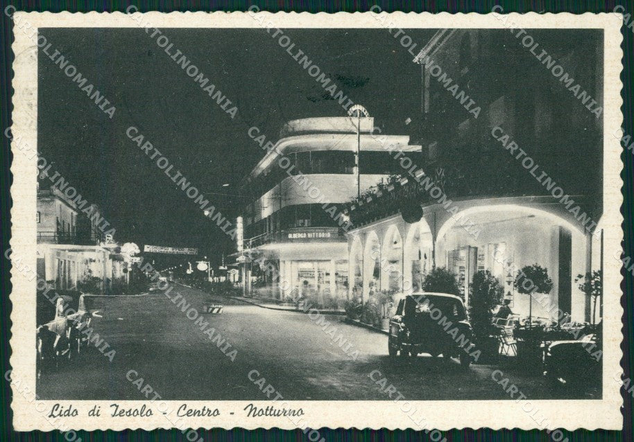 Venezia Jesolo Lido di Auto FG cartolina ZK3636 – fronte