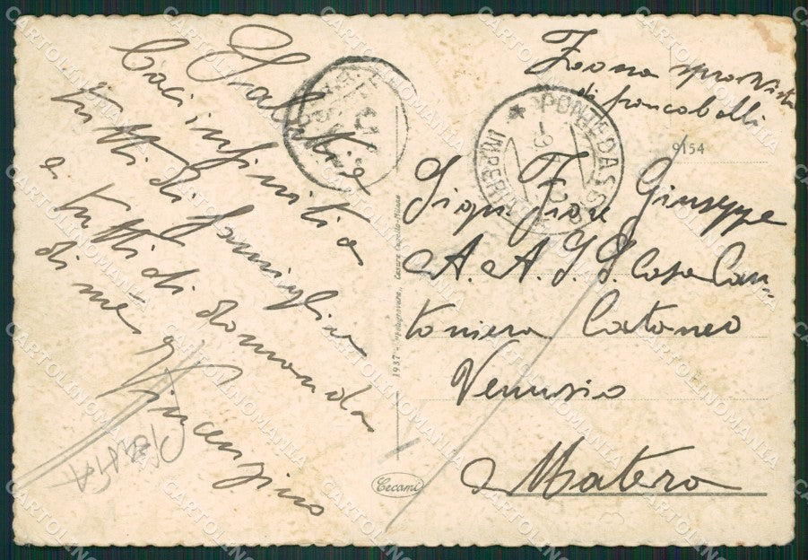 Imperia Oneglia PIEGATA FG cartolina ZK3649 – retro