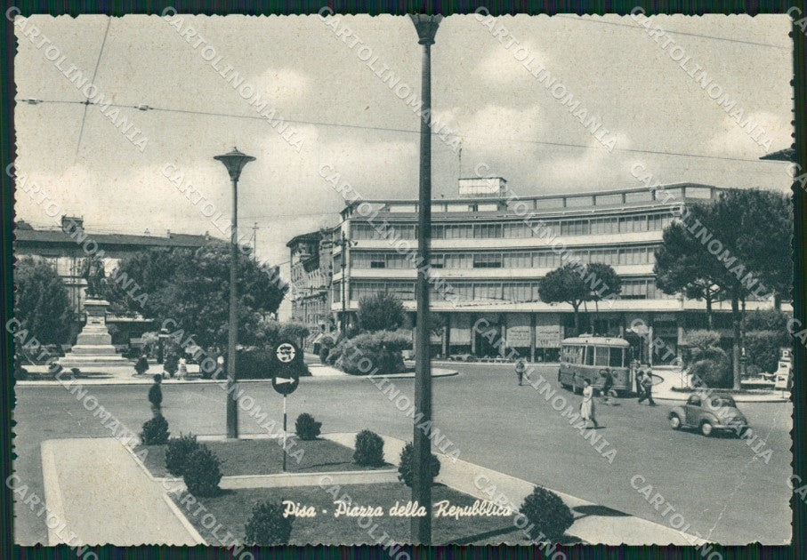 Pisa Città Filovia PIEGA FG cartolina ZK3656 – fronte