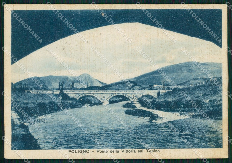 Perugia Foligno PIEGHINE FG cartolina ZK3673 – fronte