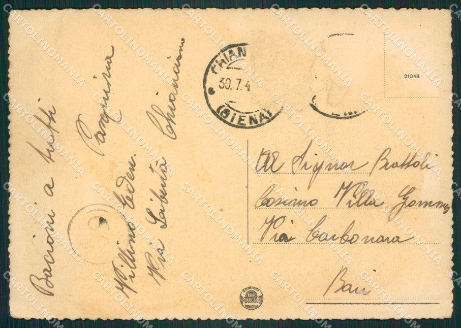Siena Chianciano Terme FG cartolina ZK3691 – retro