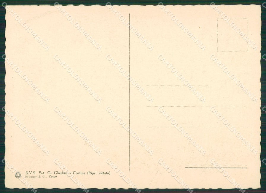 Belluno Lago da Lago Becco di Mezzodì FG cartolina ZK3715 – retro