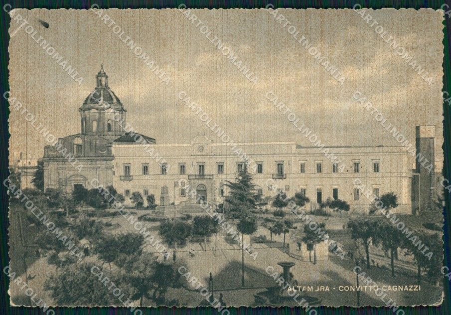 Bari Altamura Convitto Cagnazzi PIEGHINA FG cartolina ZK3718 – fronte