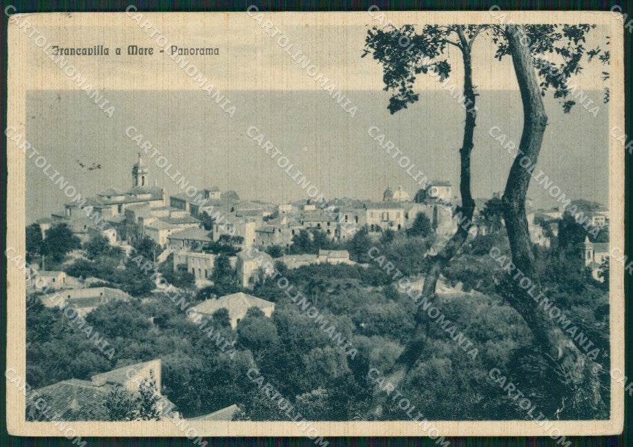 Chieti Francavilla a Mare STRAPPO FG cartolina ZK3732 – fronte