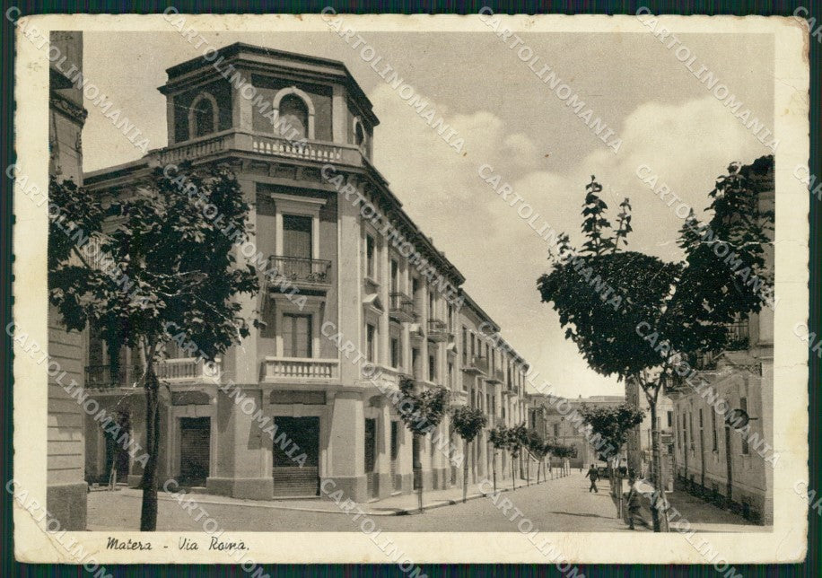 Matera Città FORO PIEGHE Foto FG cartolina ZK3742 – fronte