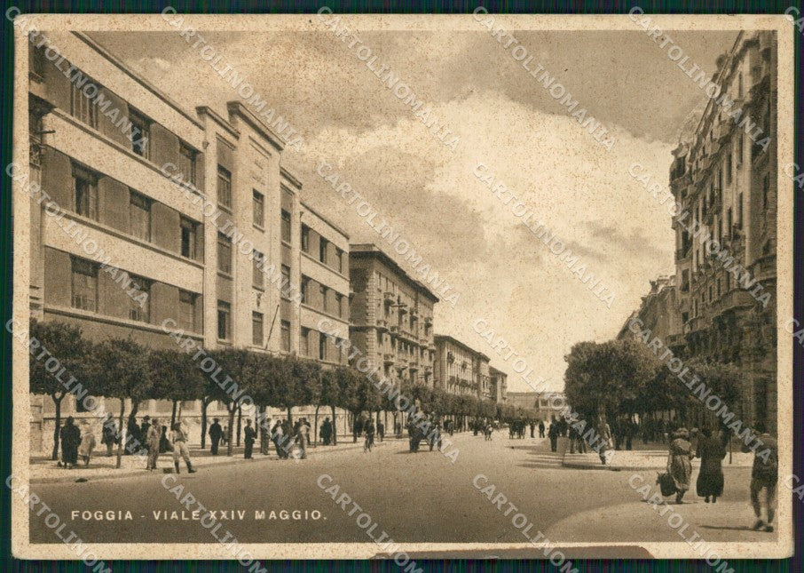 Foggia Città FG cartolina ZK3755 – fronte