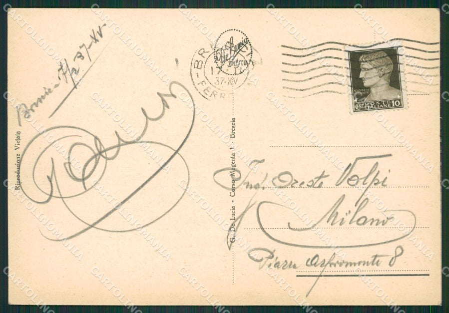 Brescia Città FG cartolina ZK3762 – retro