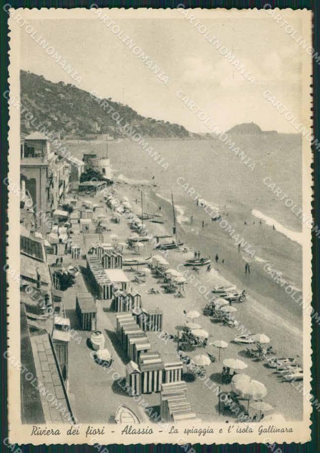 Savona Alassio FG cartolina ZK3768 – fronte