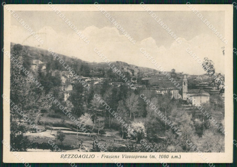 Genova Rezzoaglio Vico Soprano FG cartolina ZK3769 – fronte