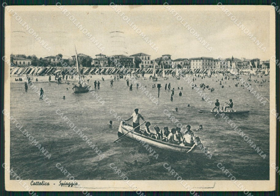 Rimini Cattolica PIEGHINA FG cartolina ZK3770 – fronte