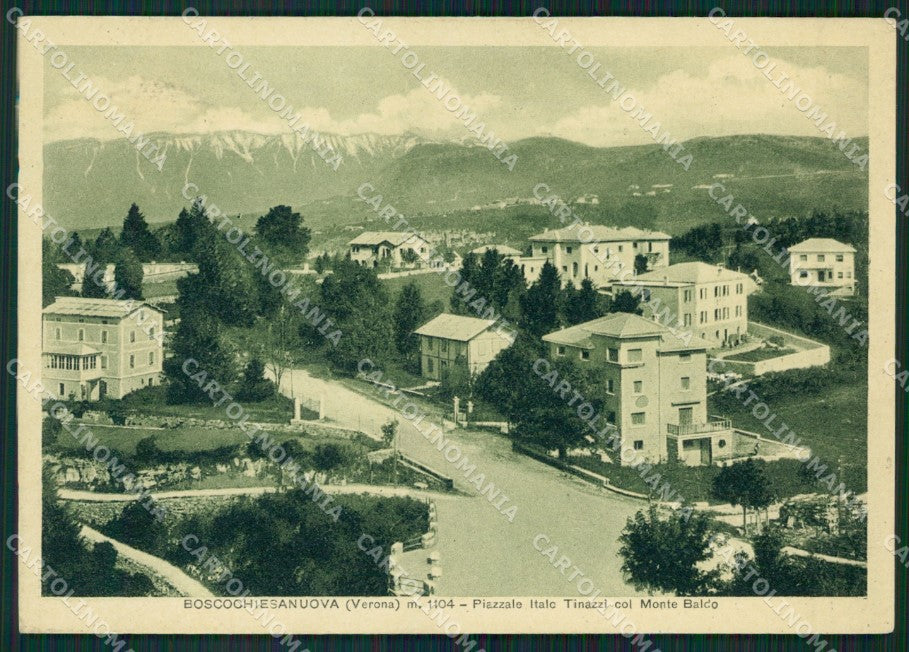 Verona Bosco Chiesanuova FG cartolina ZK3779 – fronte