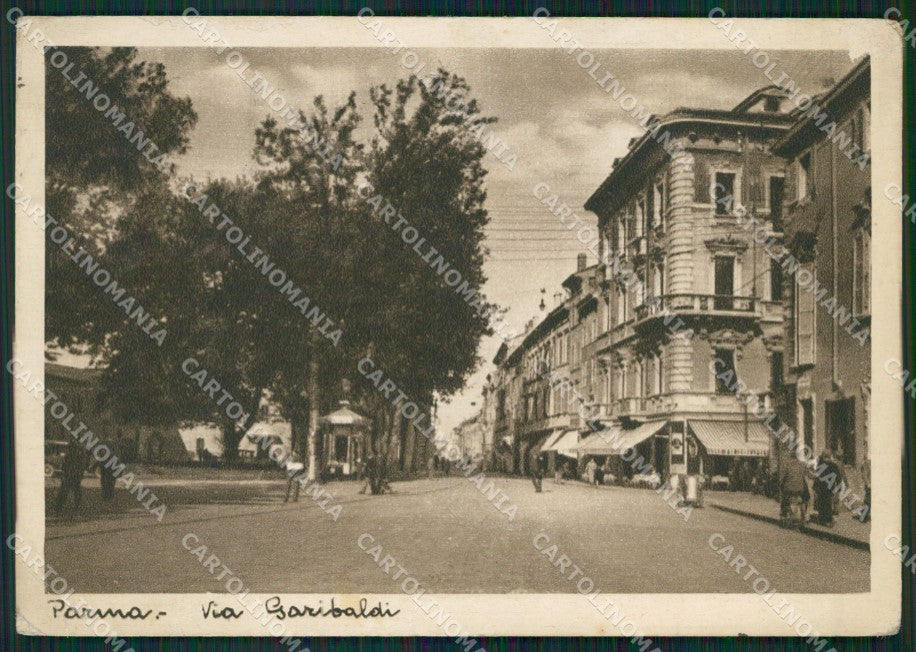 Parma Città PIEGA ABRASA FG cartolina ZK3819 – fronte