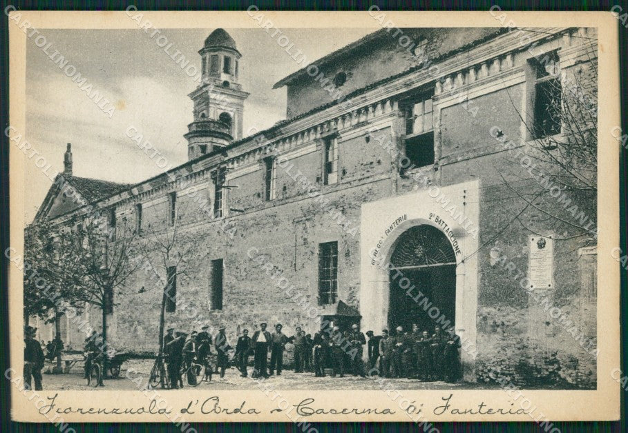 Piacenza Fiorenzuola D'Arda Caserma di Fanteria FG cartolina ZK3829 – fronte