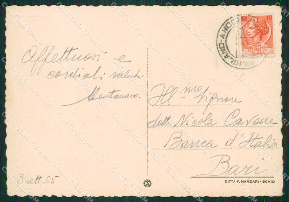 Forlì Città Palazzo delle Poste FG cartolina ZK3873 – retro