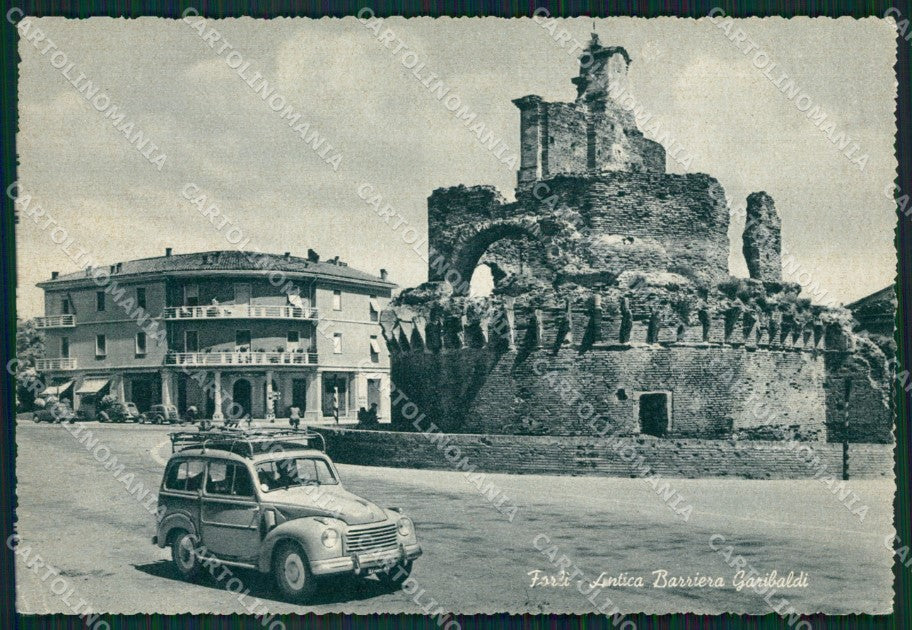 Forlì Città Antica Barriera Garibaldi Auto FG cartolina ZK3875 – fronte
