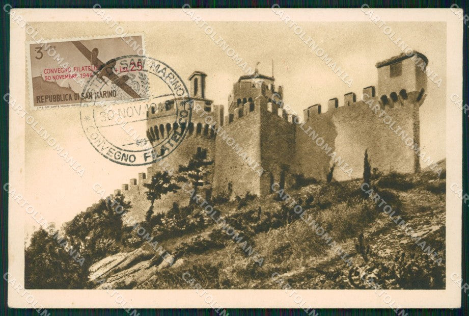 Repubblica di San Marino Filatelia FG cartolina ZK3878 – fronte