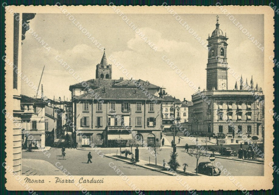 Milano Monza Città FG cartolina ZK3880 – fronte