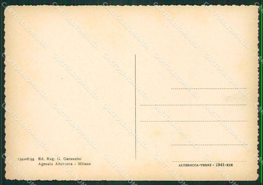 Milano Monza Città FG cartolina ZK3880 – retro