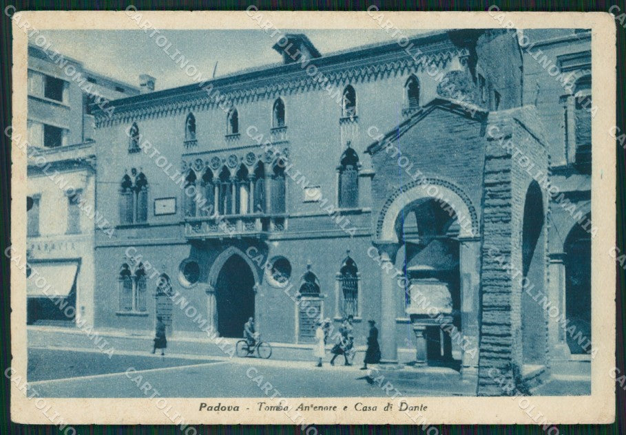 Padova Città Tomba Antenore e Casa di DanteFG cartolina ZK3908 – fronte