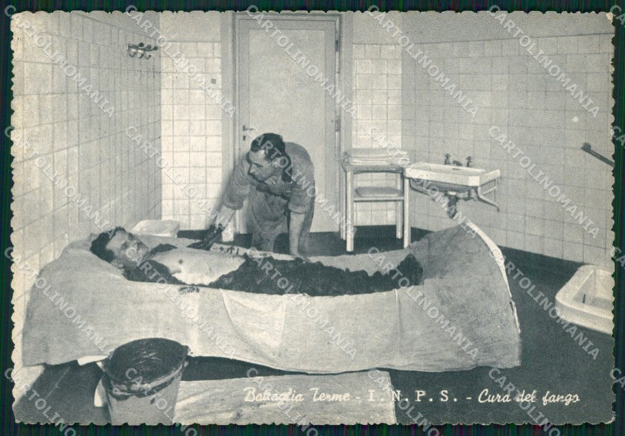 Padova Battaglia Terme Cura del Fango FG cartolina ZK3911 – fronte