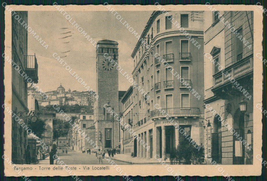 Bergamo Città Palazzo Delle Poste FG cartolina ZK3922 – fronte