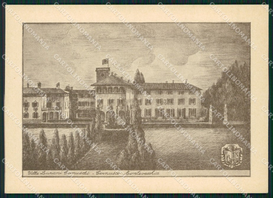 Como Cernusco Montevecchia FG cartolina ZK3936 – fronte