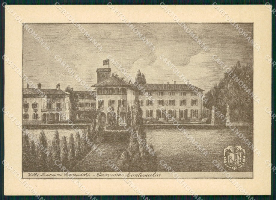 Como Cernusco Montevecchia FG cartolina ZK3937 – fronte