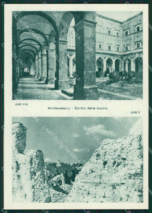Frosinone Cassino Montecassino FG cartolina ZK3952 – fronte