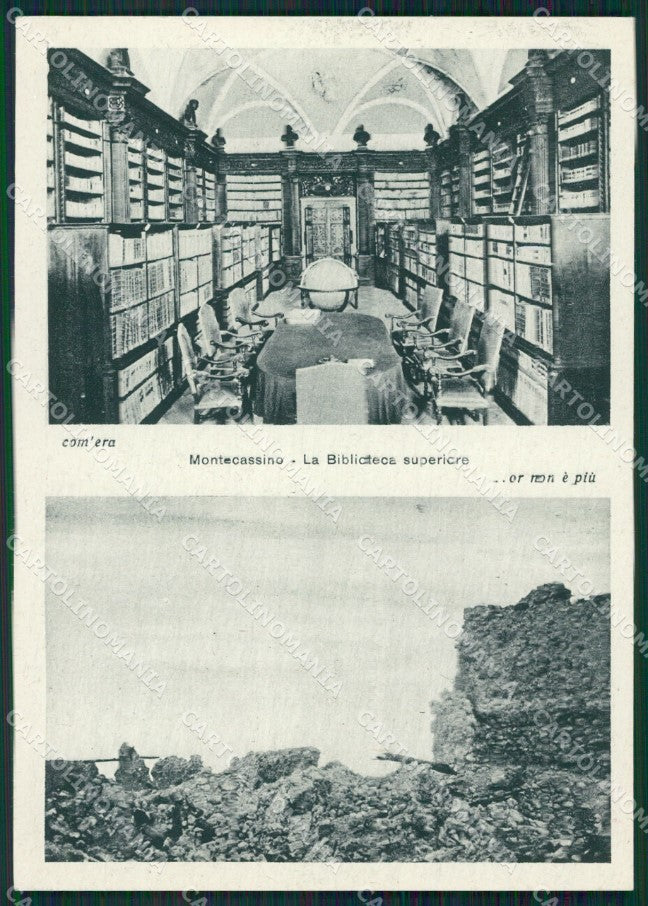 Frosinone Cassino Montecassino FG cartolina ZK3954 – fronte