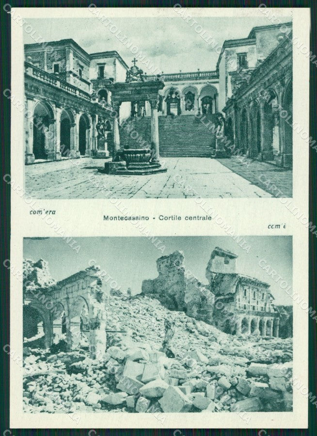 Frosinone Cassino Montecassino FG cartolina ZK3955 – fronte
