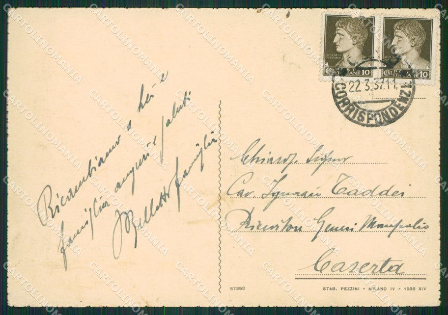 Como Città Barche FG cartolina ZK3959 – retro