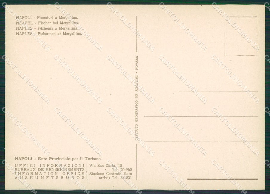 Napoli Città FG cartolina ZK3962 – retro