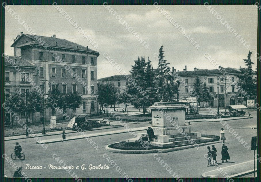Brescia Città Monumento Garibaldi FG cartolina ZK3964 – fronte