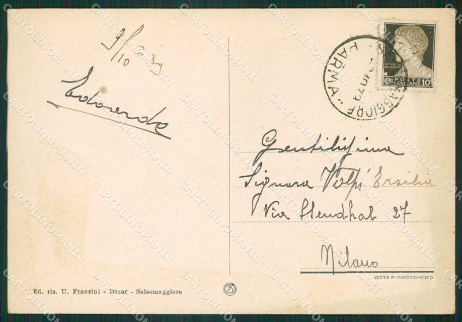 Parma Salsomaggiore FG cartolina ZK3967 – retro