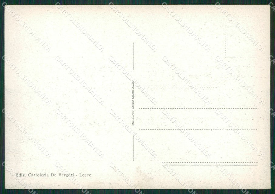 Lecce Città Anfiteatro Romano FG cartolina ZK3969 – retro