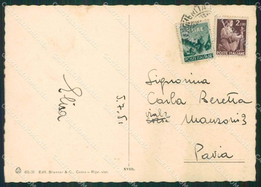 Genova Santa Margherita Ligure FG cartolina ZK3973 – retro
