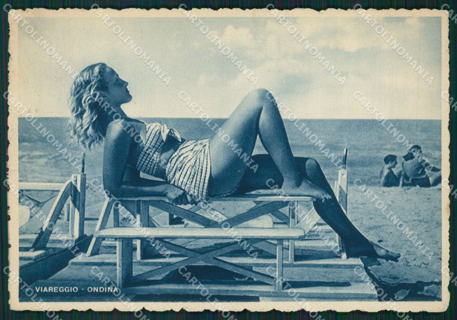 Lucca Viareggio PIEGHINA FG cartolina ZK3975 – fronte