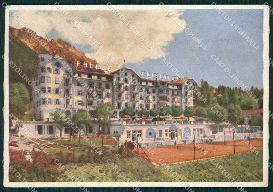 Belluno Cortina D'Ampezzo Tennis FG cartolina ZK3980 – fronte