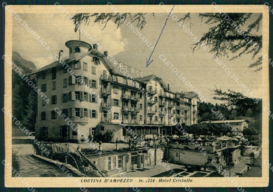 Belluno Cortina D'Ampezzo FG cartolina ZK3982 – fronte