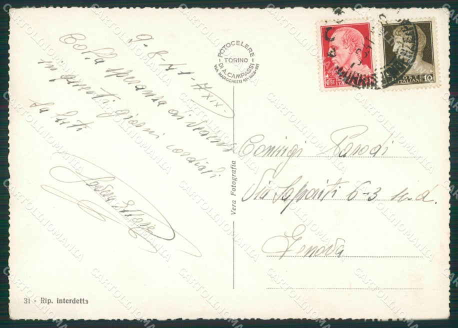 Aosta Città Foto FG cartolina ZK4029 – retro