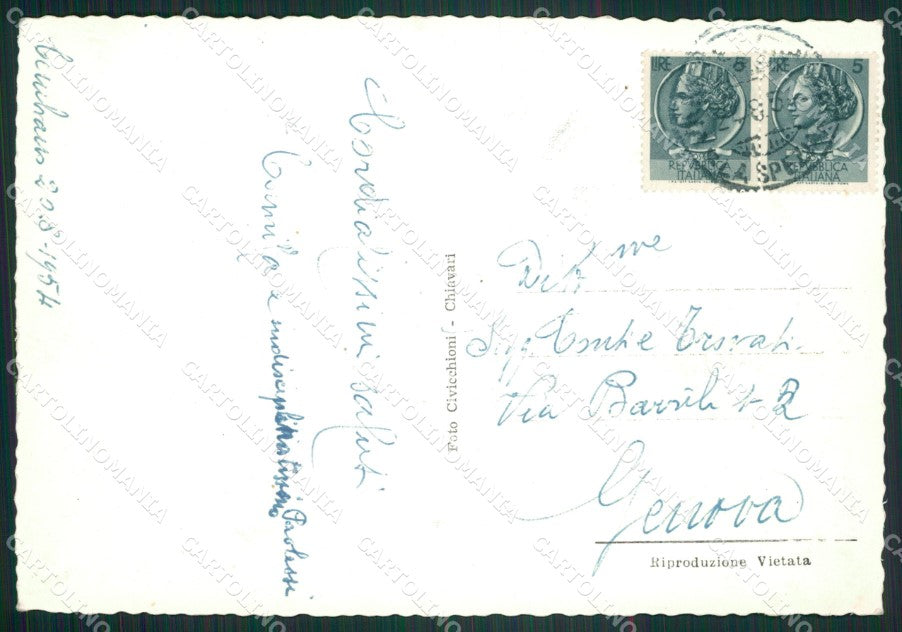 La Spezia Varese Ligure San Pietro Vara Foto FG cartolina ZK4034 – retro