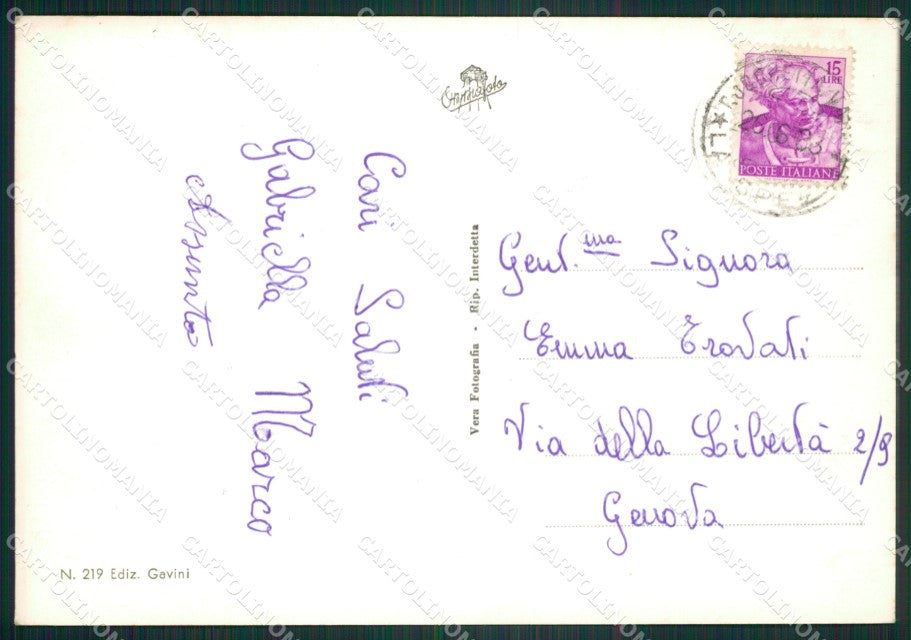 La Spezia Rocchetta Vara Foto FG cartolina ZK4036 – retro