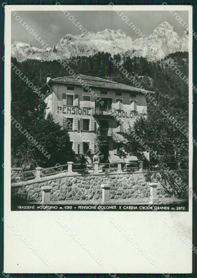 Belluno Agordino Frassenè Foto FG cartolina ZK4052 – fronte