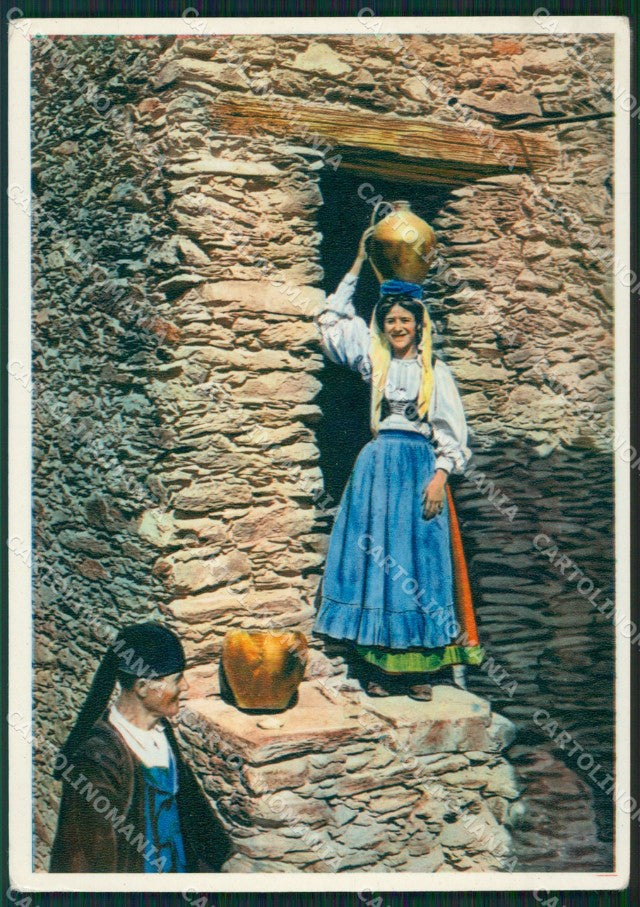 Nuoro Aritzo Costumi Sardi Foto FG cartolina ZK4056 – fronte