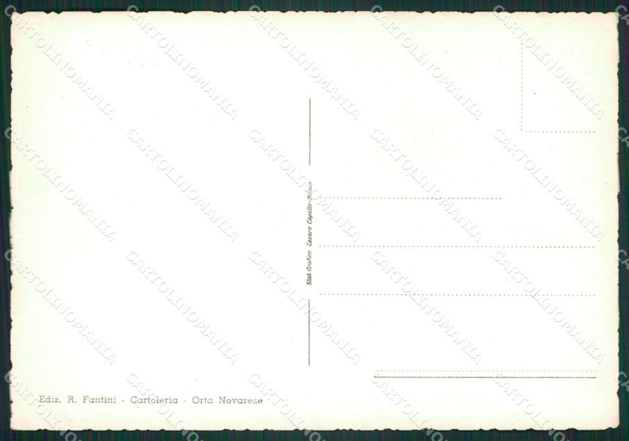 Novara Gozzano Lido di Foto FG cartolina ZK4068 – retro