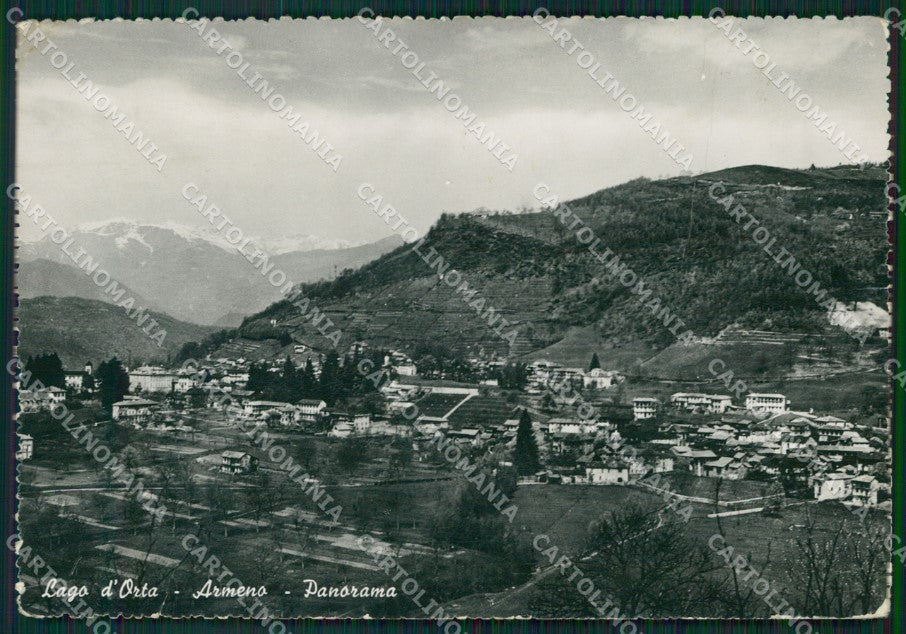 Novara Armeno PIEGHINE Foto FG cartolina ZK4071 – fronte
