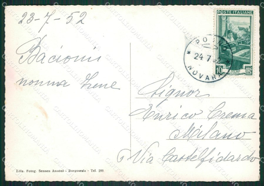 Novara Pogno Foto FG cartolina ZK4076 – retro
