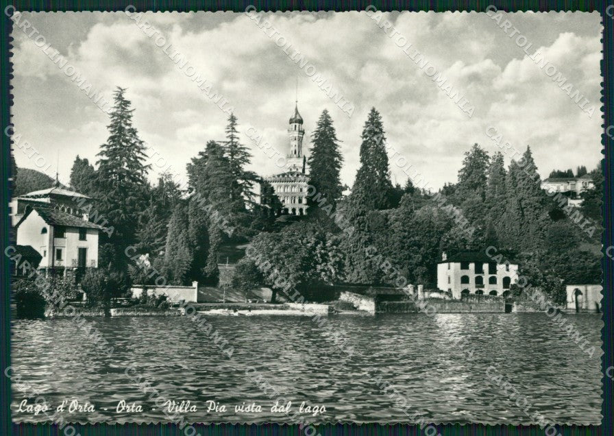 Novara Orta Foto FG cartolina ZK4077 – fronte