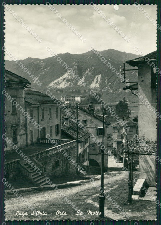 Novara Orta La Motta Foto FG cartolina ZK4081 – fronte