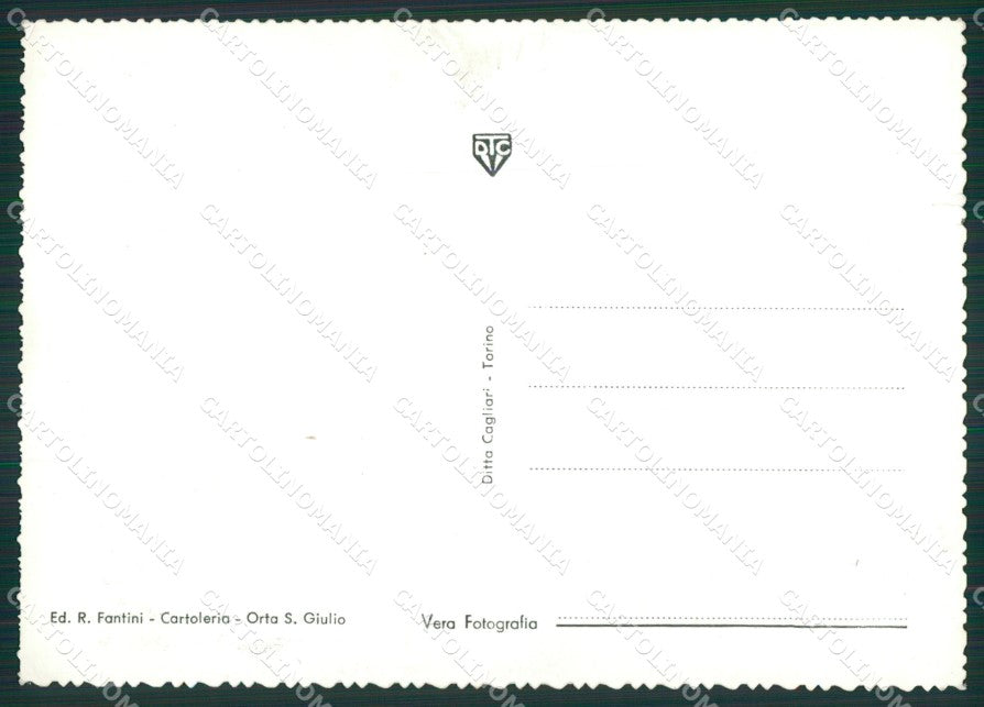 Novara Orta La Motta Foto FG cartolina ZK4081 – retro